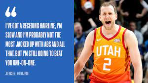 Is it because he resembles toby from the office? Utah Jazz Forward Joe Ingles Embracing Role As The Nba S King Of Trash Talking Nba Com Canada The Official Site Of The Nba