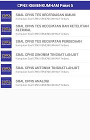 Pada cpns 2021 akan dibuka banyak formasi jabatan untuk lulusan sma maupun smk. Soal Cpns 2021 Kemenkumham For Android Apk Download