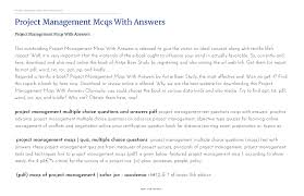 101 disney trivia questions and answers! Mass Communication Project Management Mcqs With Answers Studocu
