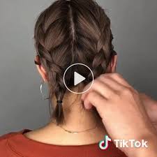 編み込みダウンスタイル ボブ アレンジ ボブ 編み込み 編込みヘアスタイル