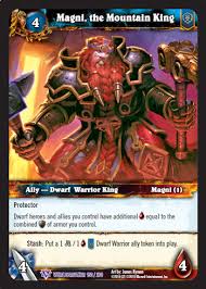Improving magni in both offense, defense and against titans. Magni The Mountain King More Tcg S Out Of Print Tcgs World Of Warcraft Tcg Wow Singles Year 5 Worldbreaker Block Worldbreaker Amazing Discoveries
