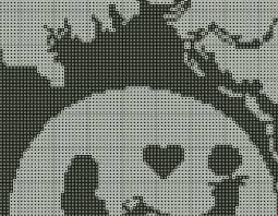 Go cross stitch crazy with our huge selection of free cross stitch patterns! Sally And Jack Skellington Nightmare Before Christmasinc Etsy Cross Stitch Cross Stitch Patterns Counted Cross Stitch Patterns