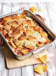 Chili Sin Carne Auflauf Mit Tortilla Chips Rezepte Tortilla Chips Rezept Wochenplan Essen