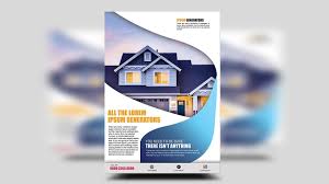 Amplify your real estate success. Modern Business Flyer Photoshop Tutorial Real Estate Flyer Youtube