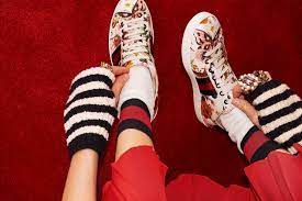 The House Debuts Gucci Garden Sneakers Gucci Fashion
