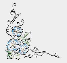 Floral background free vectors stock photos psd. Vektor Bunga Sudut Cliparts Cartoons Jing Fm