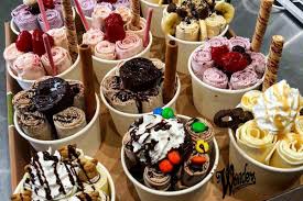 Best Rolled Ice Cream Places In Dallas Wonders Ice Cream Roll Up Ice Cream Ice Cream Business Ice Cream Place