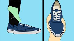 Adjust so that the left (blue) end is a little longer than the right (yellow) end. 3 Ways To Lace Vans Shoes Wikihow