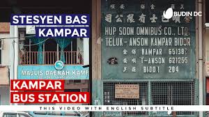 How to get from kampar to kuala perlis by train, bus, taxi or car. Eng Sub Stesen Bas Kampar Dalam Kenangan Youtube