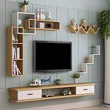 Wall Mounted Tv Cabinet Wall Shelf With Drawers Floating Shelf Tv Multimedia Stora Tv Unit Interior Design Tv Unit Furniture Design Living Room Tv Unit Designs