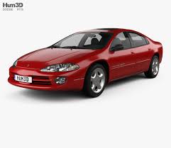 3d Model Of Dodge Intrepid Rt 2001 Classic Cars Dodge 3d Model