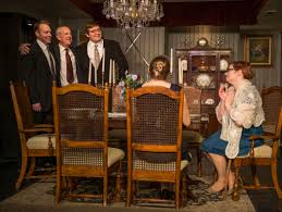 The play is broken up into short vignettes that provide a slice of life view of many different families. The Dining Room Theatre Reviews