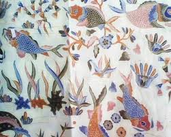 Batik Kompeni Motif Ikan Laut Batik Ikan Lautan