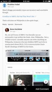 Don't miss the epic series finale monday jan 16th @ 6pm! Is Mbti Pseudoscience Quora