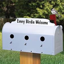 Fence & birdhouse design mailbox. 79 Mailbox Bird Houses Ideas Mailbox Bird Houses Cool Mailboxes