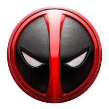 This Is An Image Of The Iconic Deadpool Logo That Is Present On Deadfalls Belt Buckle Source Google Image Cm Deadpool Movie Deadpool Emblem Deadpool Logo