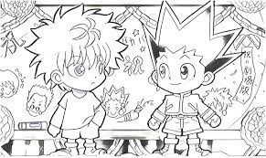 🚀 hunter x hunter color by number: Coloring Page Hunter X Hunter 4