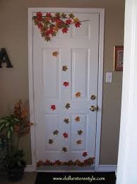 Decorate An Interior Door For Fall Fun Fall Decor Doors Interior Fall Decor