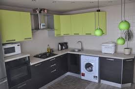 المطبخ الرمادي في المناطق الداخلية