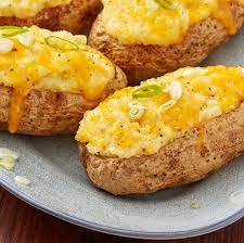 Twice Baked Potatoes Are Twice The Fun Recipe In 2020 Twice Baked Potatoes Baked Potato Potatoes