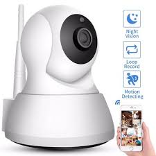 Sdeter Home Security Ip Camera Wi Fi 1080p 720p Wireless Network Camera Cctv Cam In 2020 Security Cameras For Home Wireless Home Security Systems Home Security