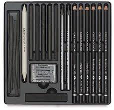Sketching Tools I Really Should Have A Good Case For Mine I Keep Losing Them And They Re Getting Dull Just Get Sketching Tools Drawing Set Charcoal Drawing