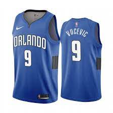 Nikola vucevic talked about wearing the new pride jerseys in wednesday's game and the challenges against the warriors. 2020 Nike Magic 9 Nikola Vucevic Blue 2019 20 Statement Edition Nba Jersey Nba Jersey Jersey Nba