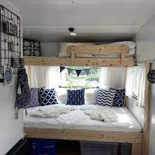 25 Creative Rv Camper Remodel Ideas On A Budget Vintage Camper Remodel Remodeled Campers Camper Trailer Remodel