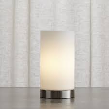 Glow Cylinder Table Lamp Reviews Crate And Barrel Table Lamp Glow Table Lamp