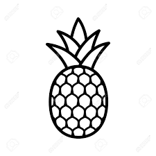 5 out of 5 stars (326) $ 7.00. Pineapple Tropical Fruit With Leaves Line Art Vector Icon For Royalty Free Cliparts Vectors And Stock Illustration Image 81559561