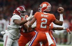 no qb debate at clemson kelly bryant no 1 on depth chart