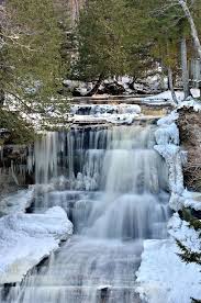 Laughing whitefish falls is one of the upper peninsula's many impressive waterfalls. Pin By Michigan Nature Photos On Michigan Waterfalls Michigan Waterfalls Michigan Nature Beautiful Waterfalls