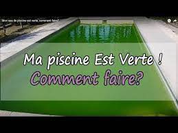 eau verte piscine comment faire youtube outdoor decor pool outdoor