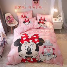 Mickey mouse confronts the queen of hearts. Disney Minnie Mouse Bedding Set Twin Size Quilt Duvet Cover Set For Girls Bed Queen Size Coverlet Single Comforters Pink Full 3d Bedding Sets Aliexpress