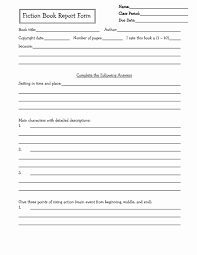 Book Report Templates For 4th Grade Book Report Templates Book Report Template Middle School Middle School Books