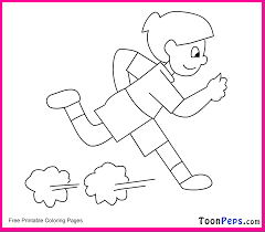 Online free coloring printable sheets to take with you on the go for kids, adults and teens. Jogging Coloring Pages