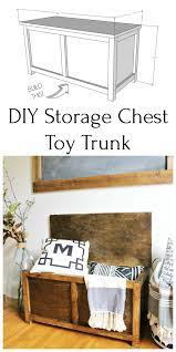 Diy Storage Chest How To Build In 5 Easy Steps Building Plans Diy Storage Diy Storage Trunk Diy Storage Bench