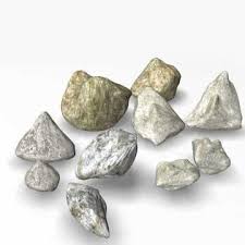 Stone Set 3d Model Obj Mb Fbx 3d Stone Stone Settings Stone