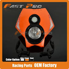 Motorcycle Dirt Bike Supermoto Universal Led Headlights Headlamp Streetfighter For Ktm Exc Excf Sx Xc Xcr Xcw Xcf Sxf Sx Supermoto Motorcycle Dirt Bike Ktm Exc