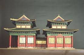Model Of Kai Feng Fu Synagogue In China Built 1163 Restored 1279 Rebuilt 1653 Old Pictures Big Ben Synagogue