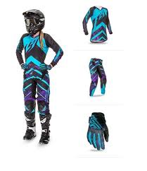 2016 Fly Racing Purple Women Kinetic Mx 2 3 Pc Combo Riding Gear Motocross Atv Flyracing Ridinggearcombo Dirt Bike Gear Motocross Outfits Riding Gear