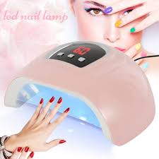 54w Professional Uv Gel Nail Lamp With Led Light Nail Polish Quick Dryer And Nail Care Pink Walmart Com Walmart Com