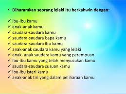 Diharamkan Seorang Lelaki Itu Berkahwin Dengan Ibu Ibu Kamu Anak Anak Kamu Saudara Saudara Kamu Saudara Saudara Fails Weather Morals