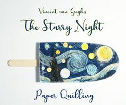 The link for the download is in ⭐information⭐. Tutorial The Starry Night Paper Quilling 7 Steps With Pictures Instructables