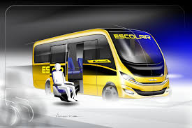 Sketch Bus Iveco Wayclass Onibus Desenho Automotivo Desenhos
