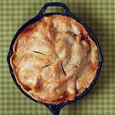 This is a dish to avoid getting the skillet too hot, as the butter can easily go up in smoke. Easy Skillet Apple Pie Recipe Myrecipes