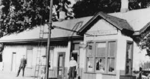 Railroad Train Depot Chesterfield Michigan Ebay Train Depot Michigan