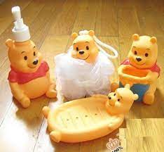 Features winnie the pooh, tigger and friends. Amazon Com Yellow Set Of 2 4pc Winnie The Pooh Bathroom Soap Dish Lotion Bottle Shower Set Everything Else Pooh Winnie The Pooh Nursery Winnie The Pooh