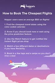 Hopper Tells You When To Fly Buy Save Up To 40 On Your Next Flight Travelling For Your Wedding To A Fashion Show Book Cheap Flights Trip Planning Travel
