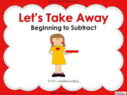 Take away/ subtracting by april on vimeo, the home for high quality videos and the people who love them. Let S Take Away Beginning To Subtract Teaching Resources
